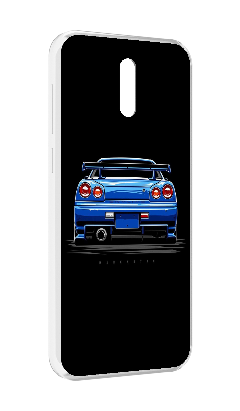 

Чехол MyPads Машина-синяя мужской для Alcatel 3L (2019), Прозрачный, Tocco