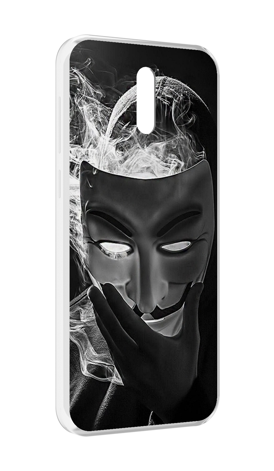 

Чехол MyPads Маска для Alcatel 3L (2019), Прозрачный, Tocco