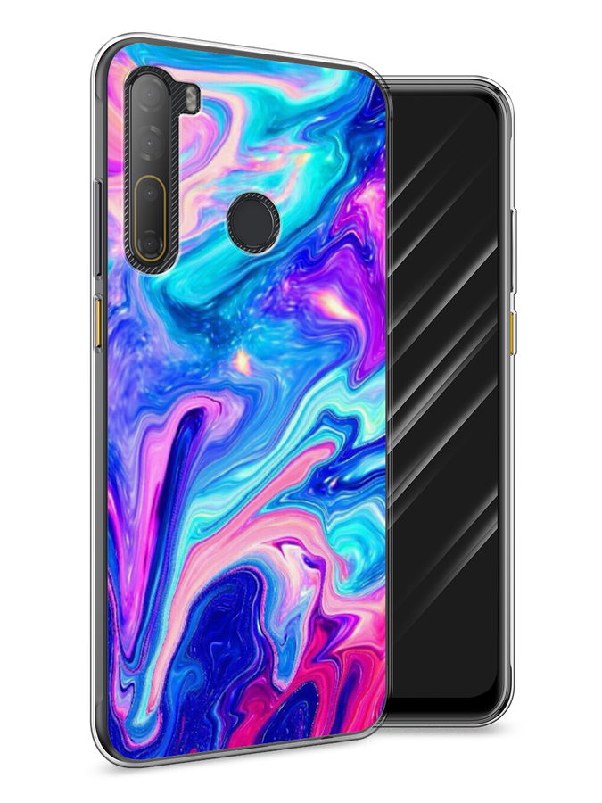 

Чехол Awog на HTC Desire 20 Pro / Эйчтиси Дизайр 20 Pro "Потеки краски", Разноцветный, 102750-10