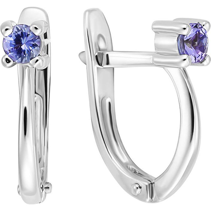 

Серьги женские из золота ALORIS 734Тан, танзанит, 734Тан