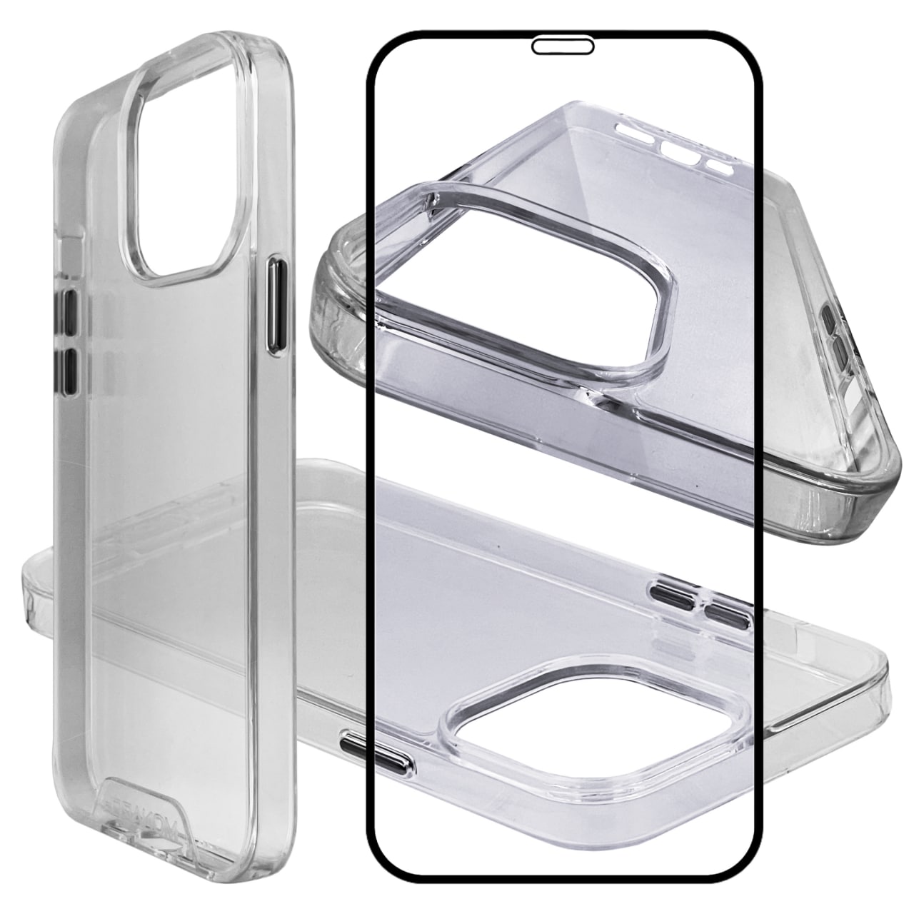 

Чехол Monarch для iPhone 13 Pro Max QVCSGS-MON-13PROMAX прозрачный, MON-13PROMAX