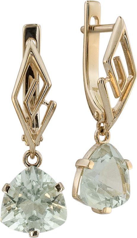 

Серьги женские из золота ALORIS 1823Аз, аметист, 1823Аз