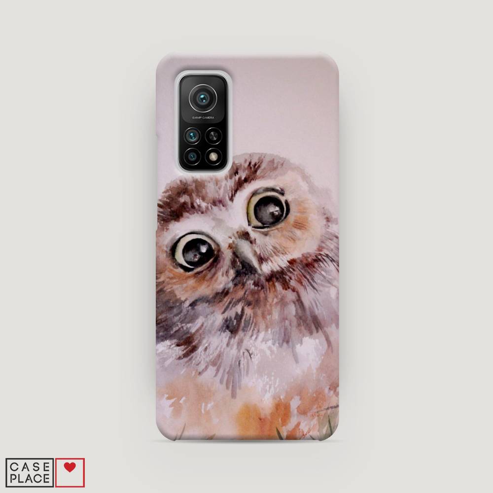 

Пластиковый чехол "Сова на розовом" на Xiaomi Mi 10T Pro, 37720-1
