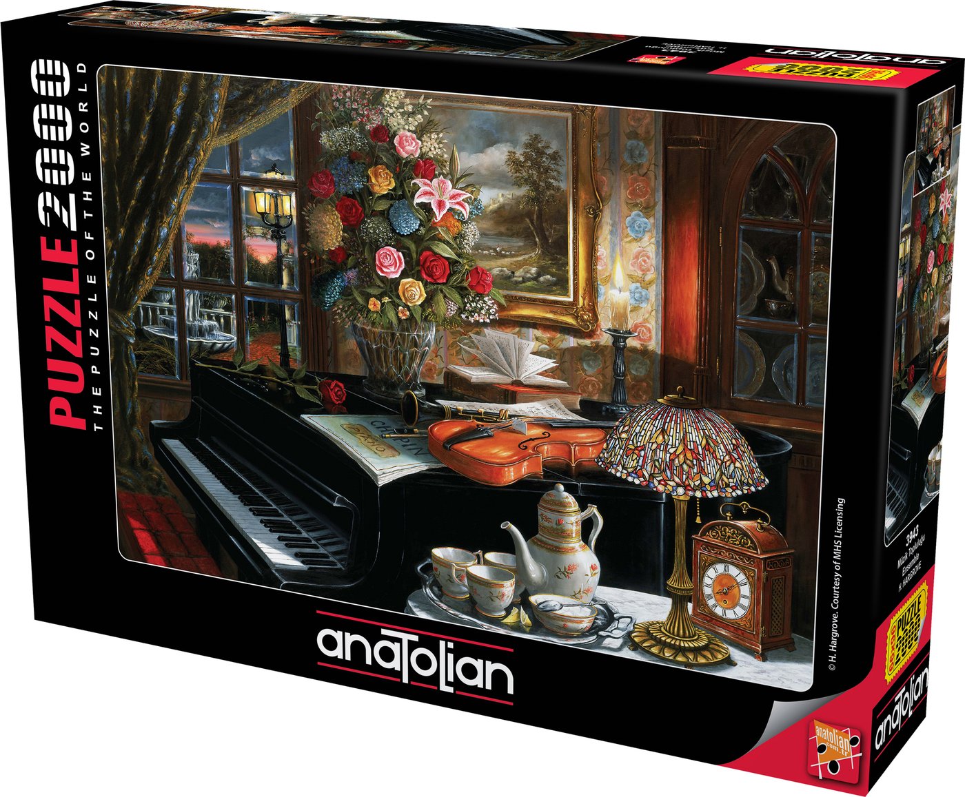 

Пазл Anatolian 2000 дет Ансамбль, AN2000