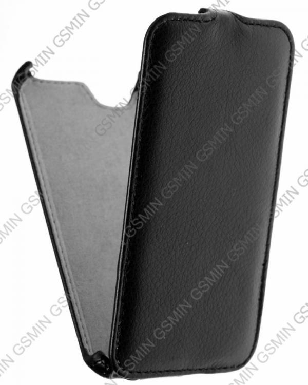 

Кожаный чехол для Fly IQ 459 Evo Chic 2 Armor Case (Чёрный), Черный