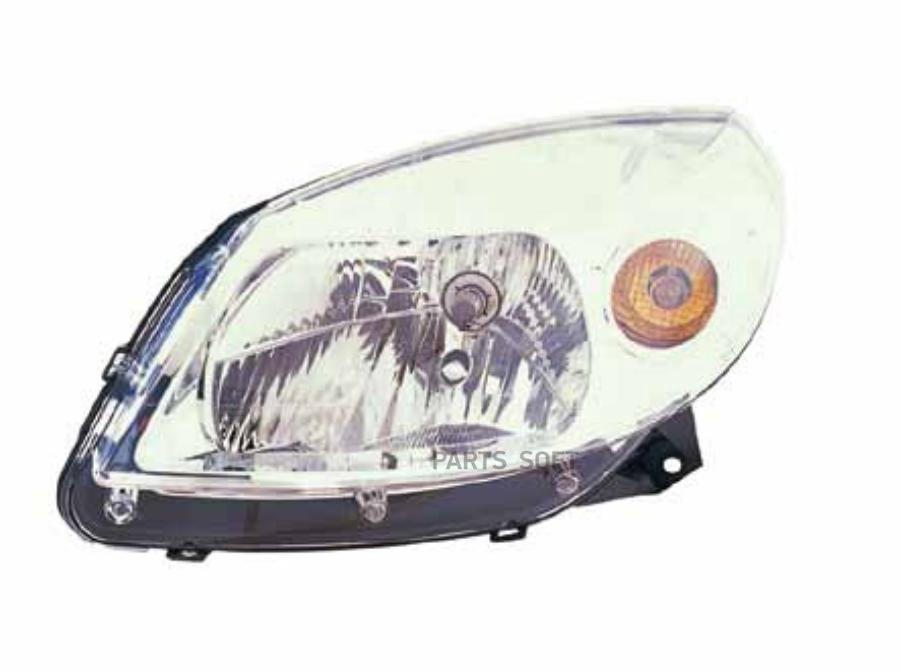 

DEPO 551-1170L-LDEM1 Фара передняя левая под коррект.хром. h4