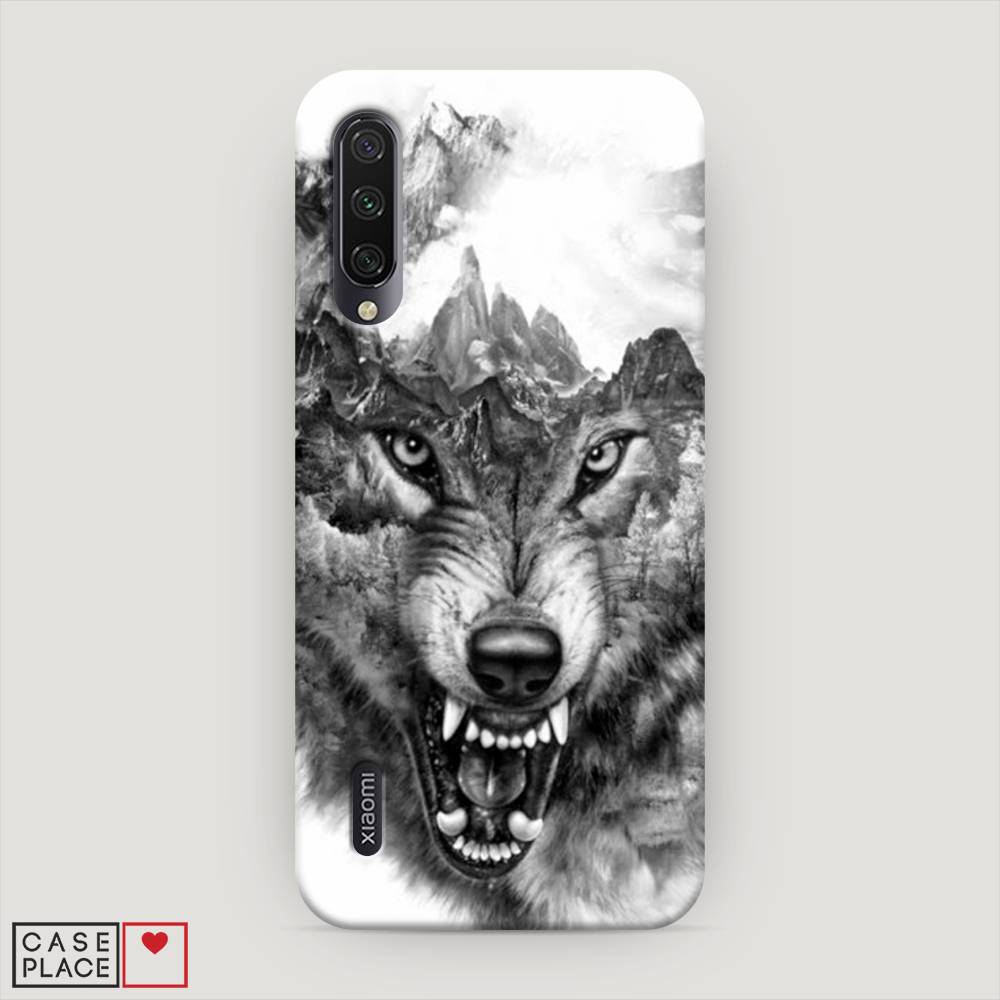 

Пластиковый чехол "Волк в горах" на Xiaomi Mi CC9E, 35920-1