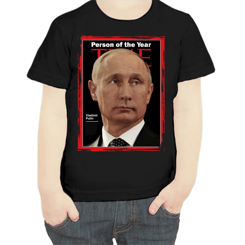 

Футболка мальчику черная 32 р-р person of the year Vladim Putin, Черный, fdm_Person_of_the_year