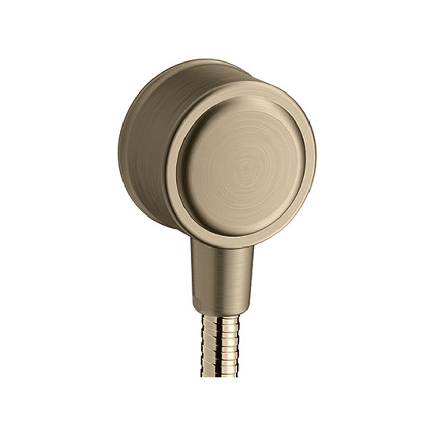 

Шланговое подсоединение Hansgrohe AXOR Fixfit Montreux шлиф. никель 16884820, Серый