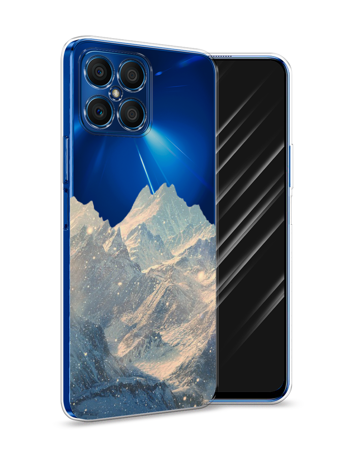 Чехол Awog  на Honor X8 Горы арт 2