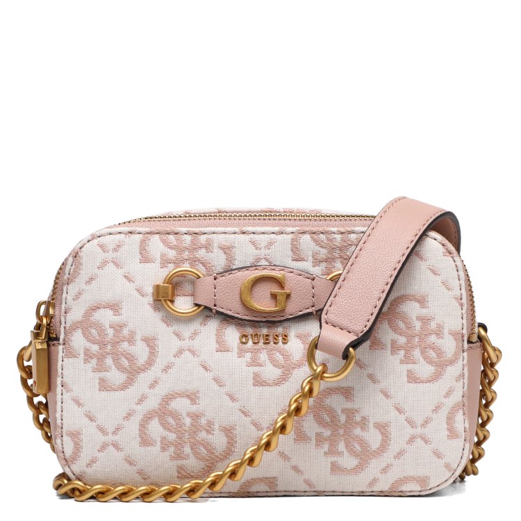 

Сумка женская Guess HWJA8654140, молочно-бежевый/розовый, HWJA8654140