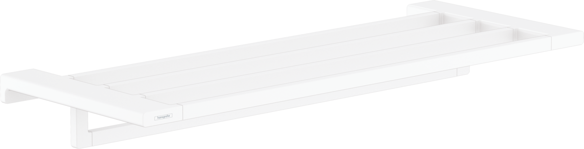 

Полка для полотенец Hansgrohe AddStoris 41751700, матовый белый