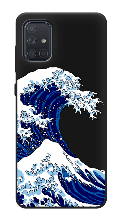 

Чехол Awog на Samsung Galaxy A71 4G "Волна в Канагаве", Разноцветный, 29052-1