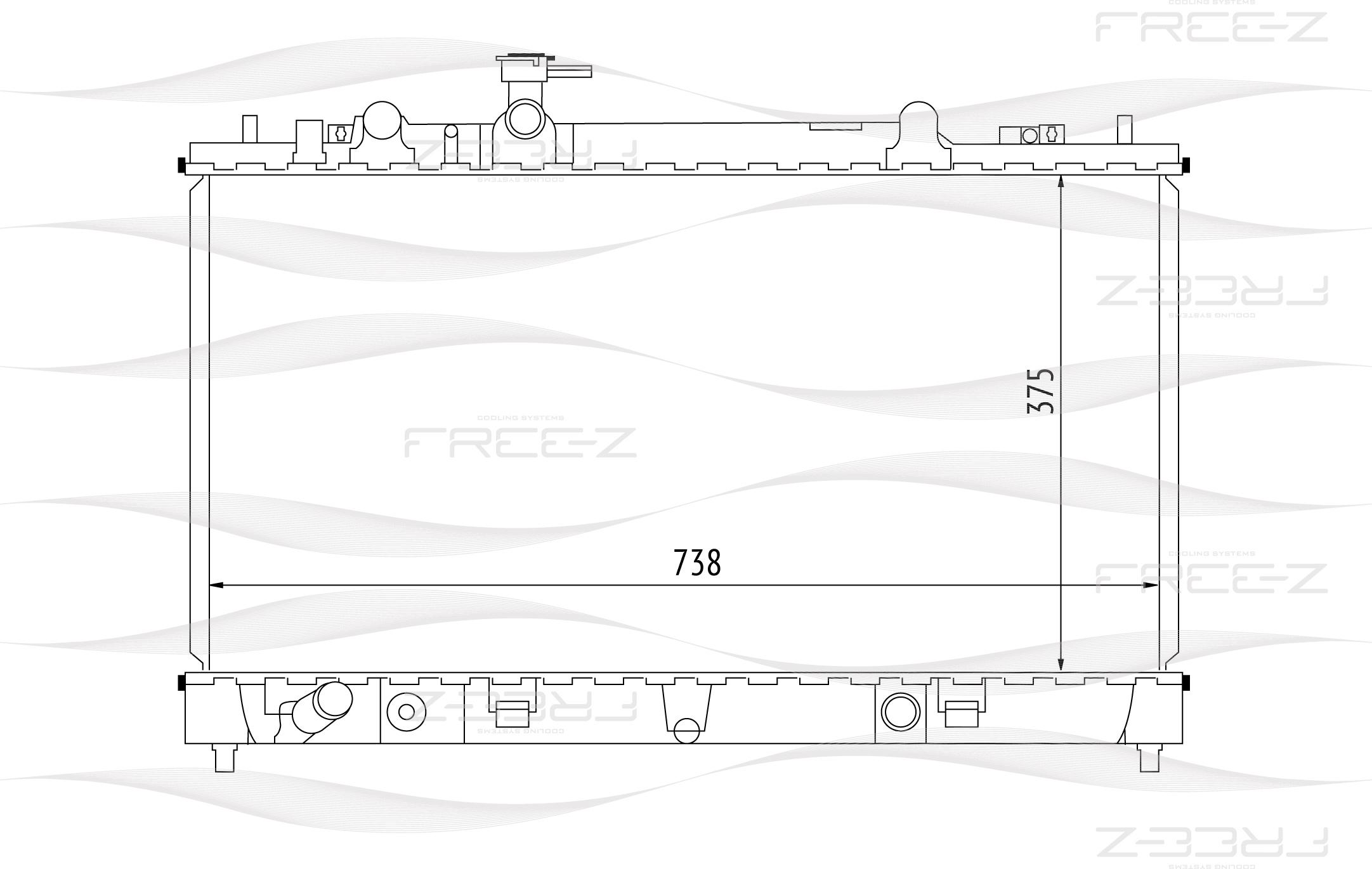 

Радиатор 726x375