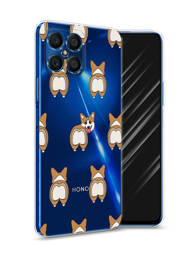 

Чехол Awog на Honor X8 "Милый корги фон", Белый;бежевый;коричневый, 6107650-2