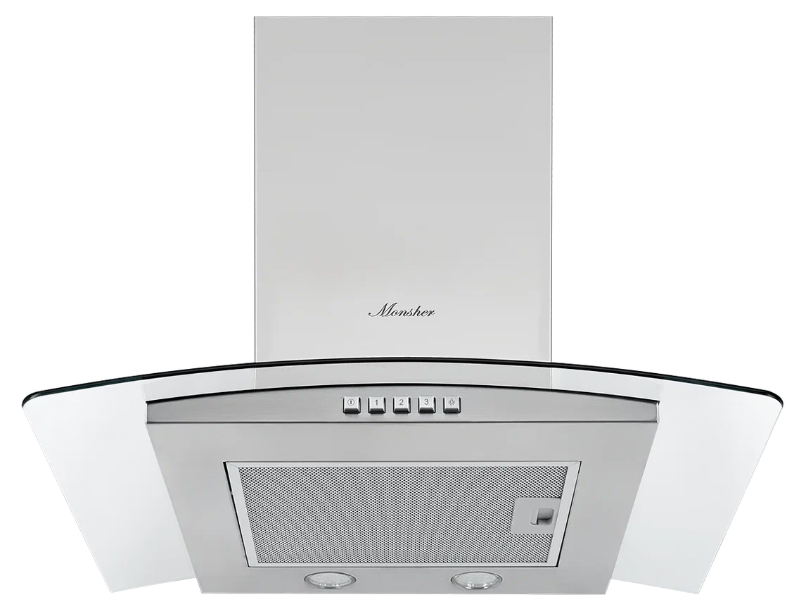 

Вытяжка настенная Monsher FLY 60 X 1М серебристый, FLY 60 X