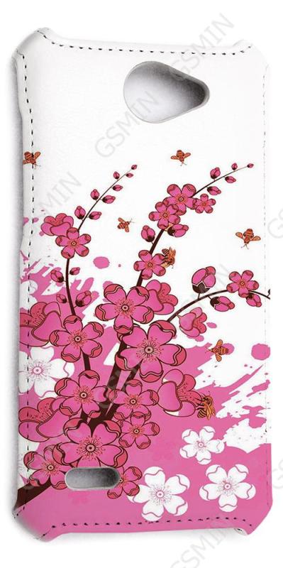 

Чехол Aksberry для Fly Nimbus 4 Дизайн 153, Белый