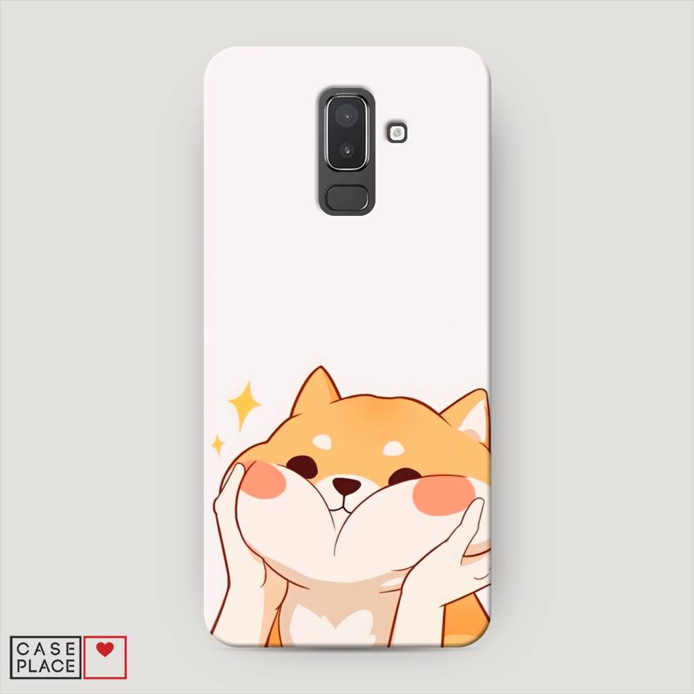 

Чехол Awog "Сладкий песик" для Samsung Galaxy J8