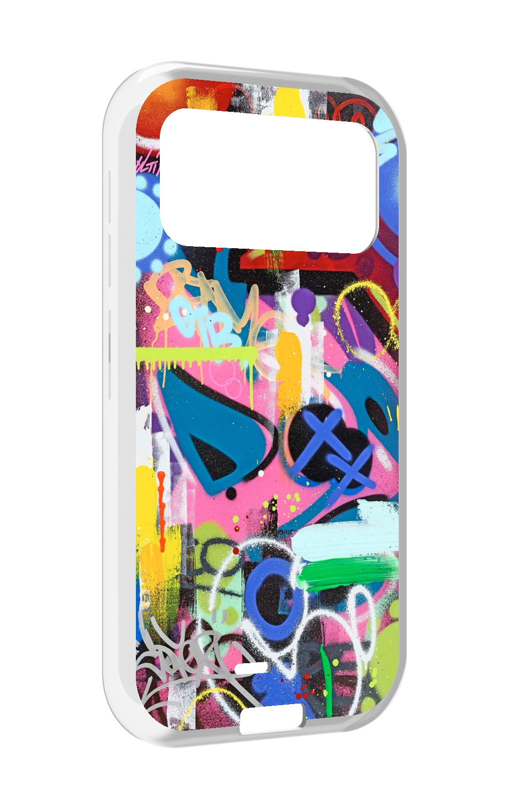 

Чехол MyPads абстракция-графити для Oukitel F150 H2022, Прозрачный, Tocco