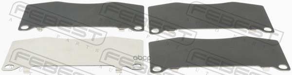 

Монтажный комплект для дисковых колодок 0103trj150f FEBEST