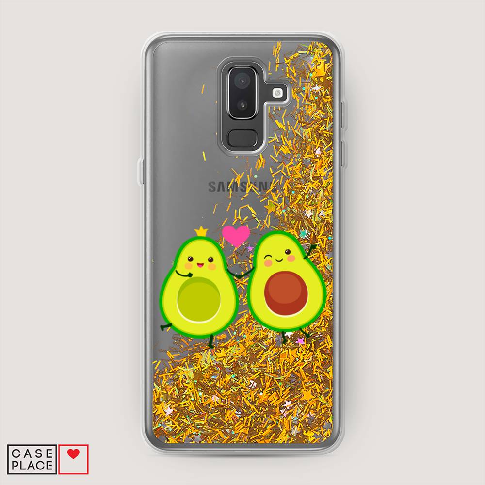 

Чехол Awog на Samsung Galaxy J8 "Авокадо любят", Зеленый;коричневый;розовый, 26590-1