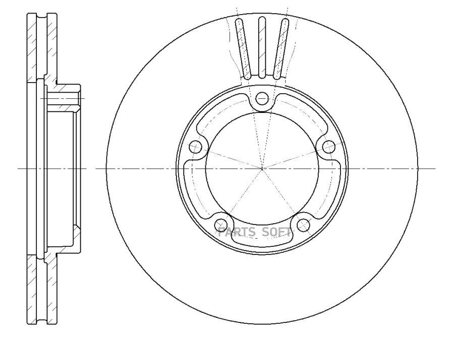 

Диск Тормозной Вентилируемый G-Brake Gr-02121