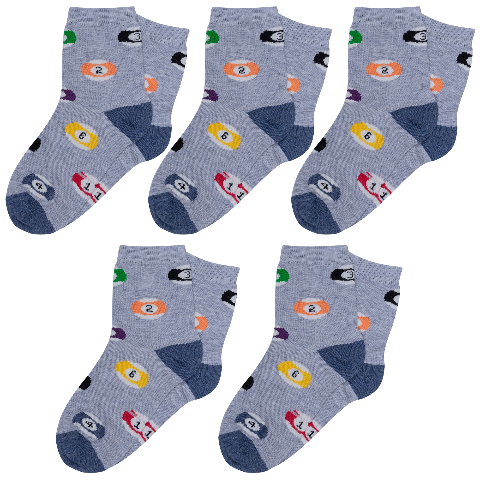 

Носки для мальчиков Rusocks 5-Д3-13499 серый; синий 30, 5-Д3-13499