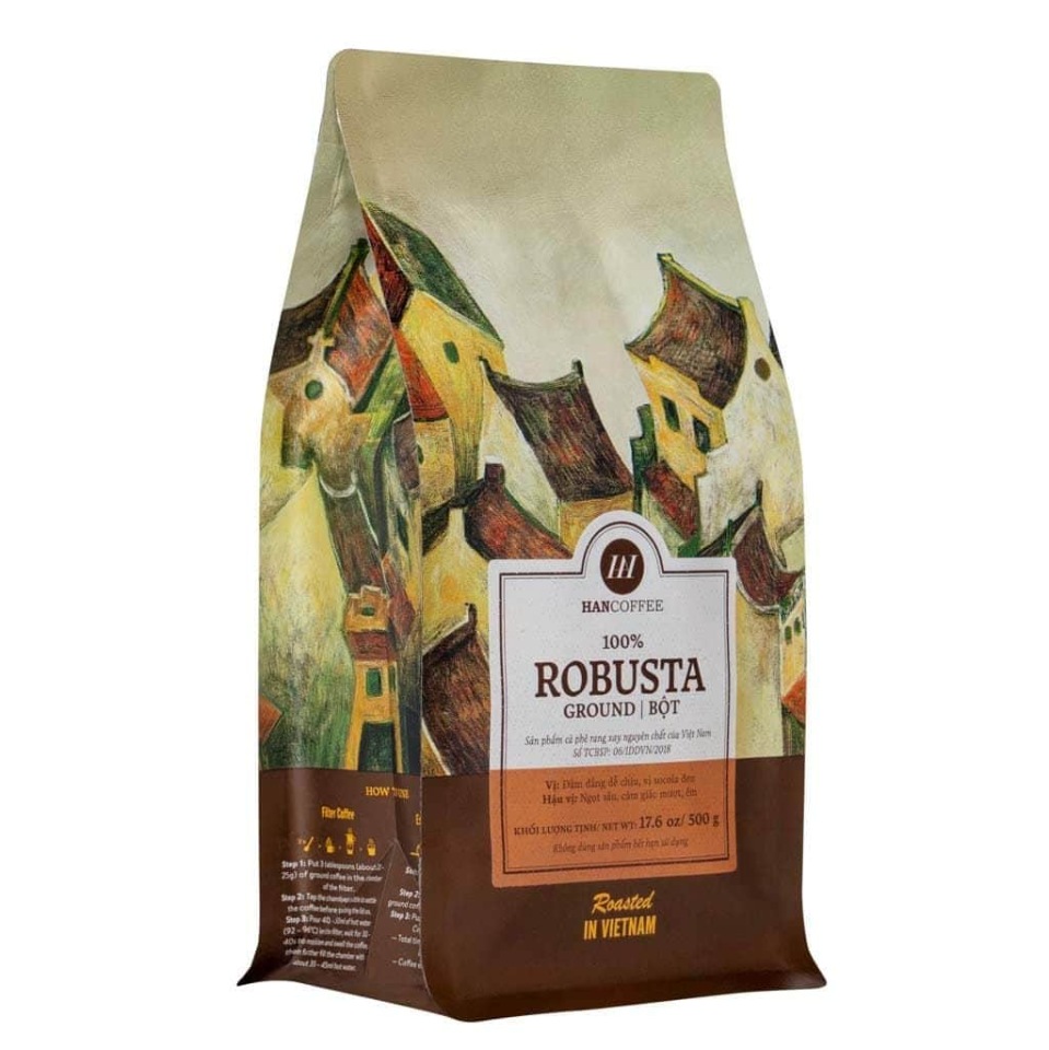 

Кофе молотый HANCOFFEE - Standard 100% Robusta (Ground), 500 г