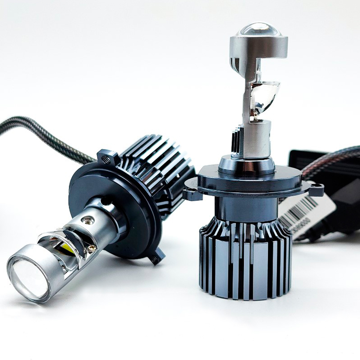 

Лампа светодиодная автомобильная EZID-AUTO Т7 с линзой 36-48W Н4 12V 2шт, T7