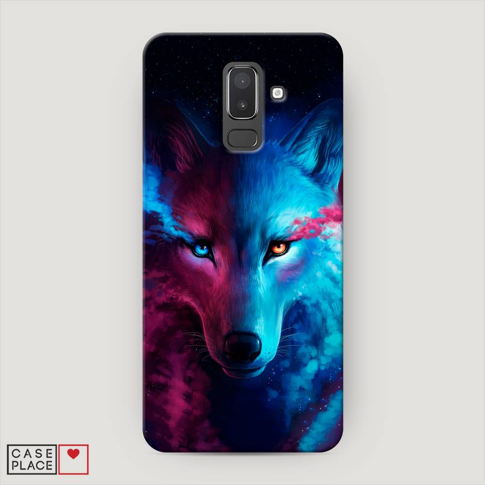

Чехол Awog "Волшебный волк" для Samsung Galaxy J8