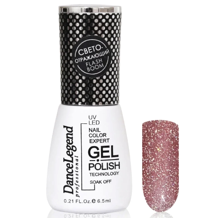 

Гель-лак Dance Legend Flash Boom №255, Dazzlingly Demure