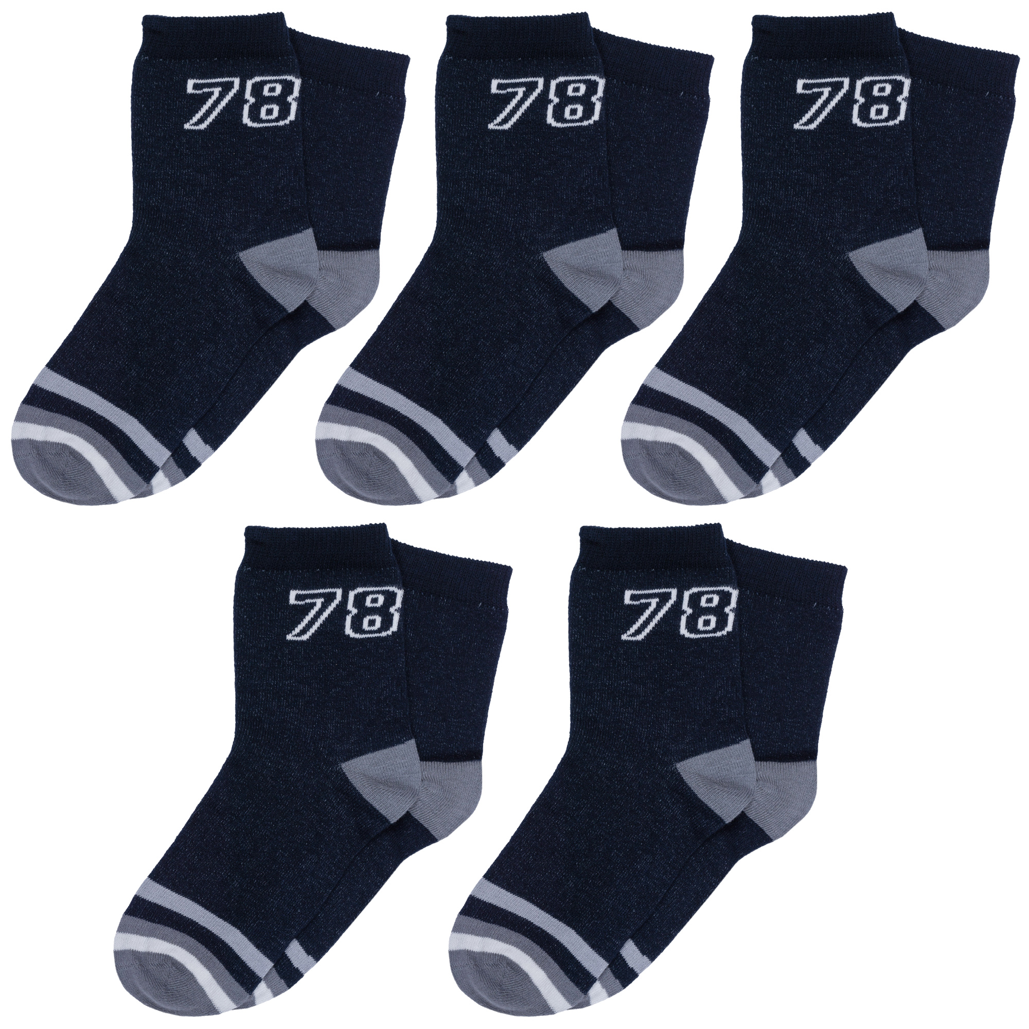 

Носки для мальчиков Rusocks 5-Д3-13499 синий; серый; белый 30, 5-Д3-13499