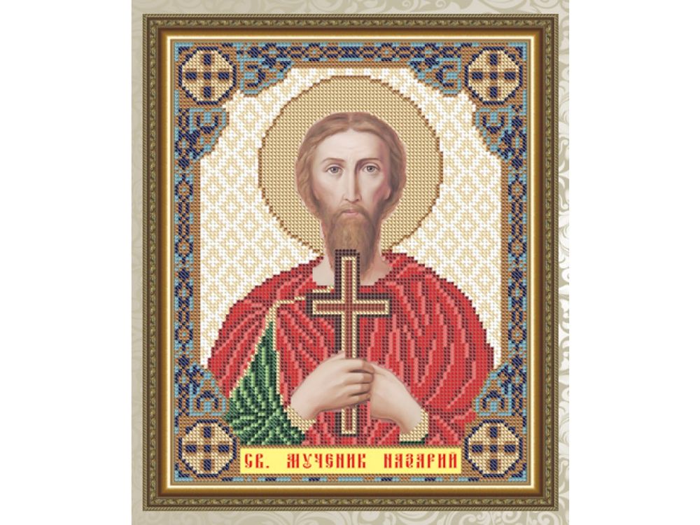 

Рисунок на ткани «Святой Мученик Назарий»