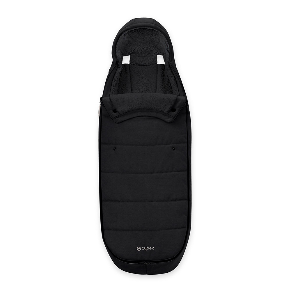 

Накидка на ножки Cybex для колясок Balios S, Eezy S+ 2, Eezy S Twist, Moon Black, 2024 г, Footmuff