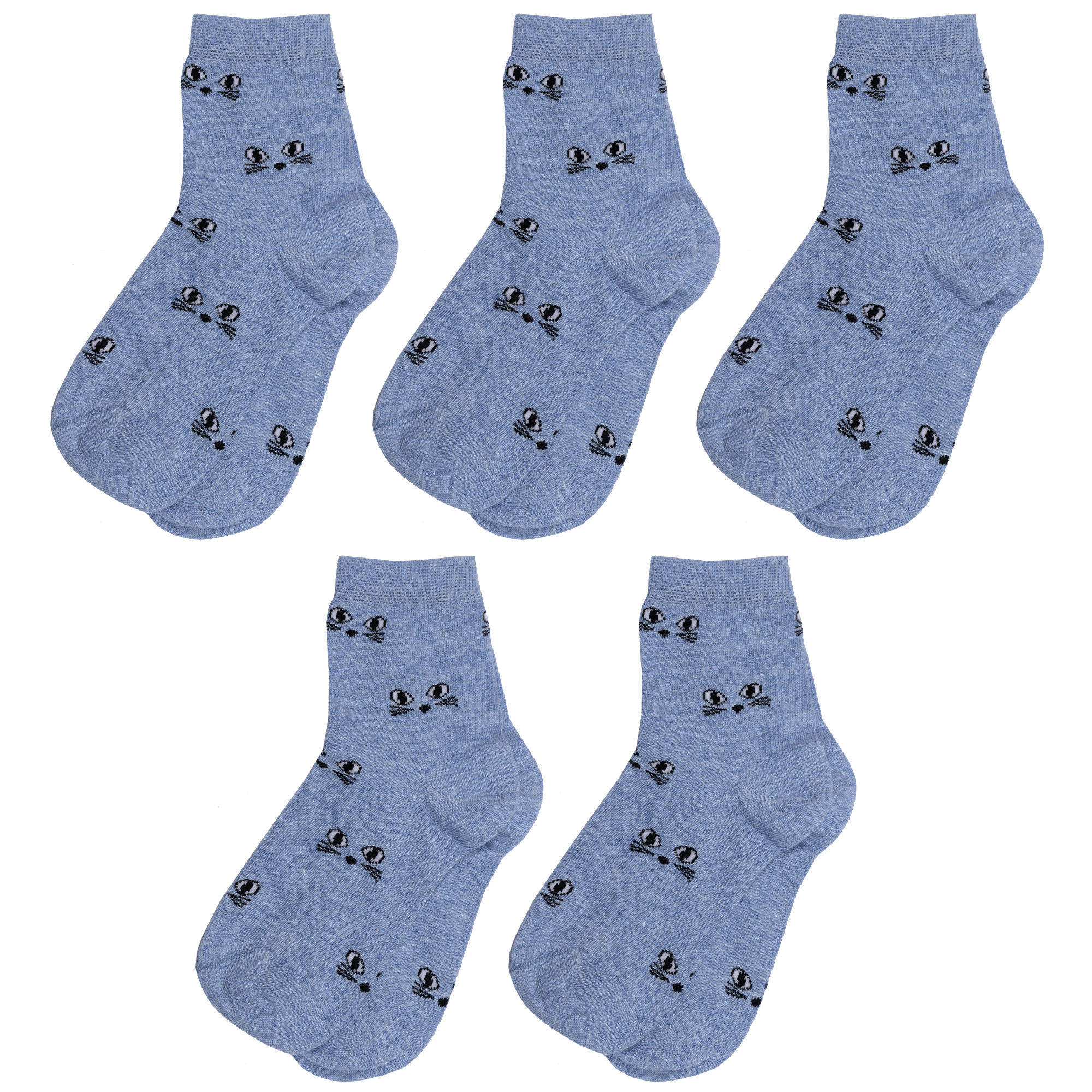 

Носки для девочек Rusocks 5-Д-31349 синий 24, 5-Д-31349