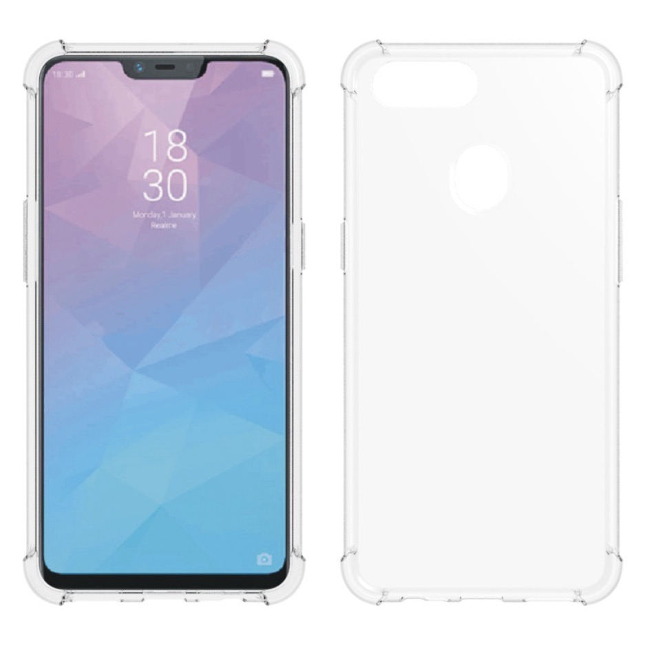

Чехол задняя-панель-накладка-бампер MyPads Tocco для Oppo Realme 2, Прозрачный