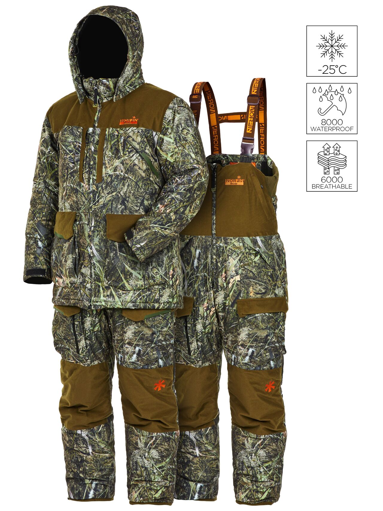

Костюм Norfin Boar, camo, S, 168-174, Boar