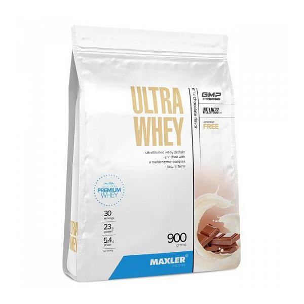 Протеин Maxler Ultra Whey, 900 г, milk chocolate