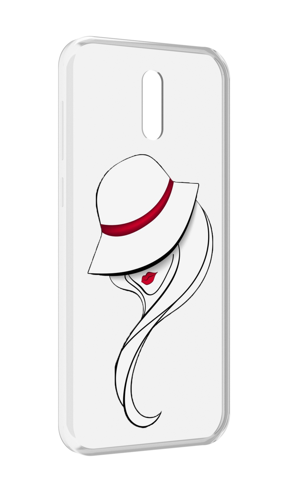 

Чехол MyPads Лого женский для Alcatel 3L (2019), Прозрачный, Tocco