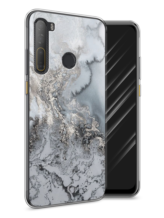 

Чехол Awog на HTC Desire 20 Pro / Эйчтиси Дизайр 20 Pro "Морозная лавина серая", Разноцветный, 102750-3