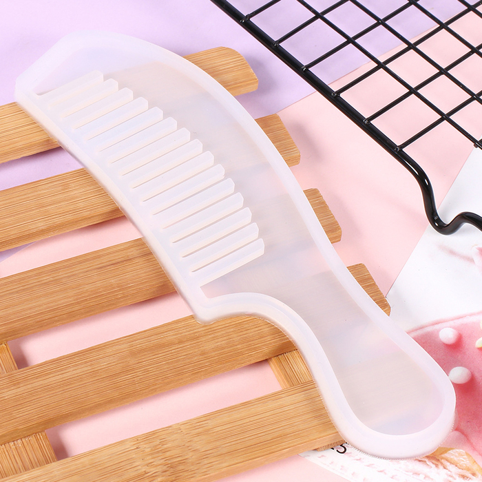 

Форма силиконовая универсальная «Расческа с ручкой», Белый