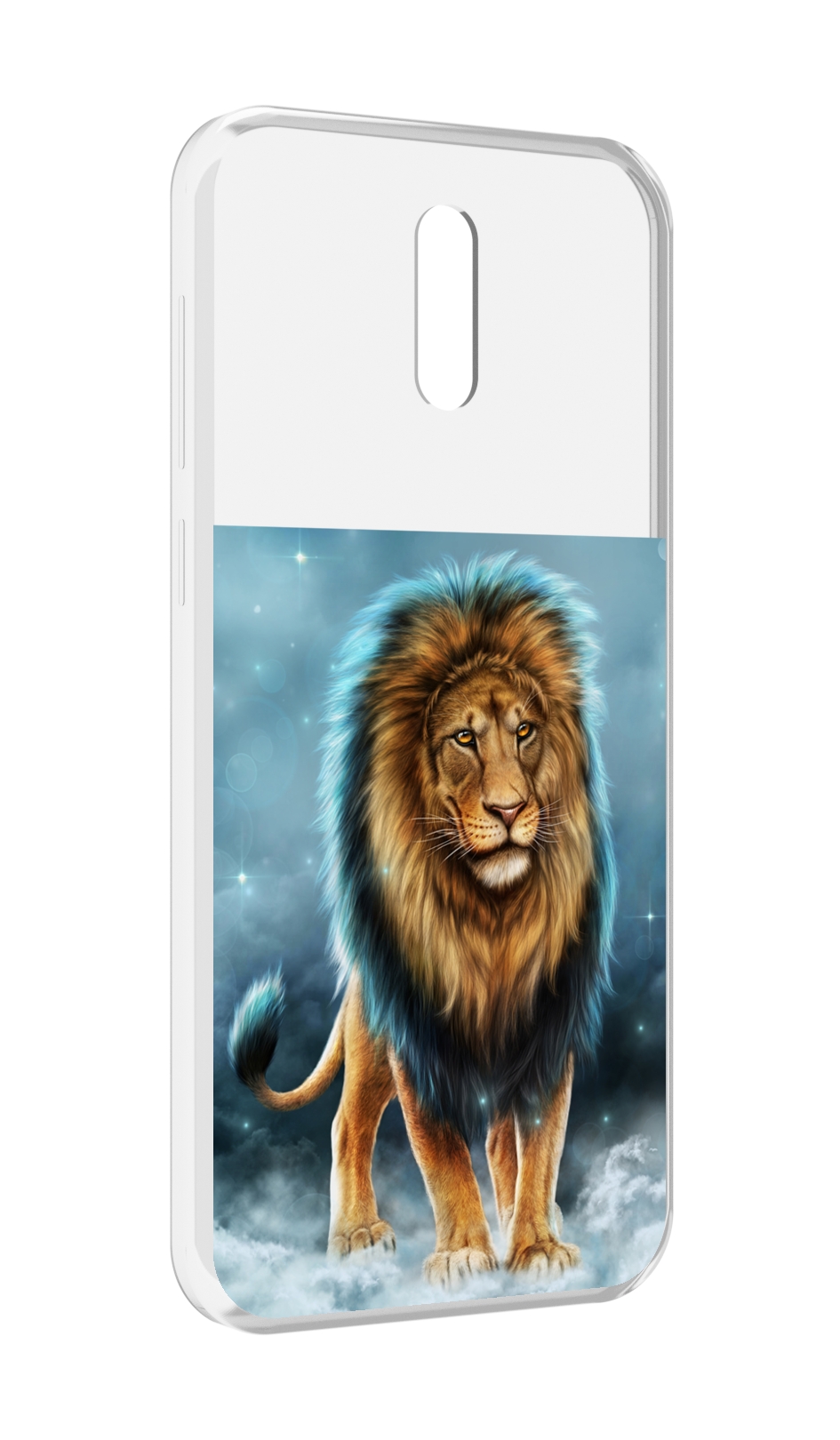 

Чехол MyPads Лев-в-тумане для Alcatel 3L (2019), Прозрачный, Tocco