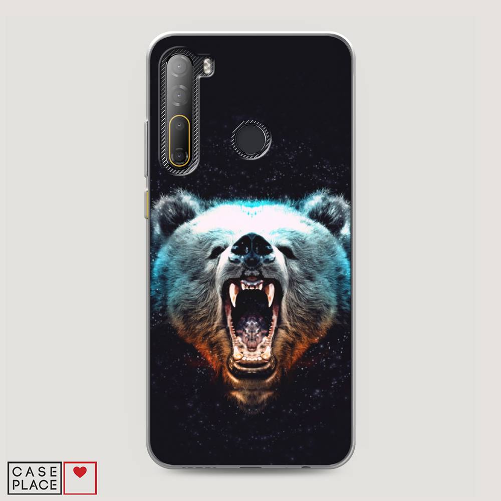 

Чехол Awog на HTC Desire 20 Pro / Эйчтиси Дизайр 20 Pro "Медведь", Разноцветный, 102750-2
