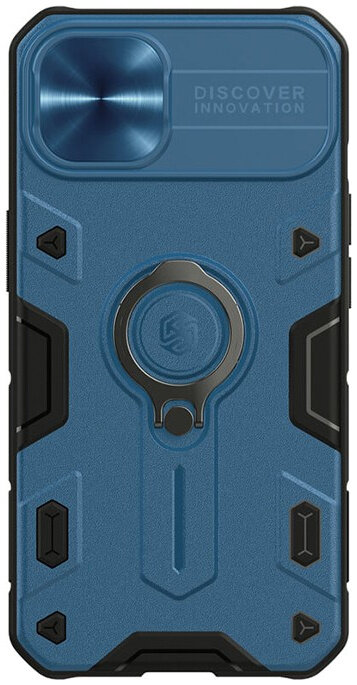 фото Чехол nillkin camshield armor with ring and camera cover для iphone 13 6902048223004