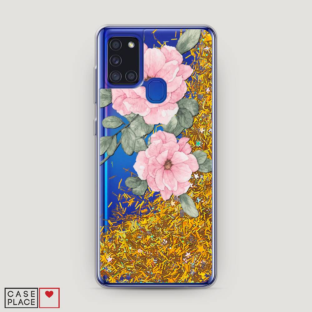 

Чехол Awog на Samsung Galaxy A21s / Самсунг A21s "Акварельные розовые цветы", Разноцветный, 2100290-1