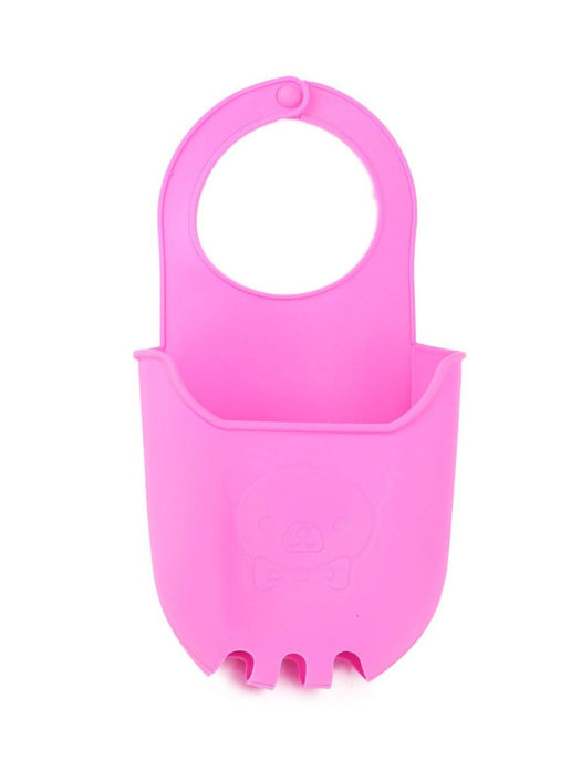фото Подвесной карман для раковины silicone sink top hanger (цвет: розовый ) markethot