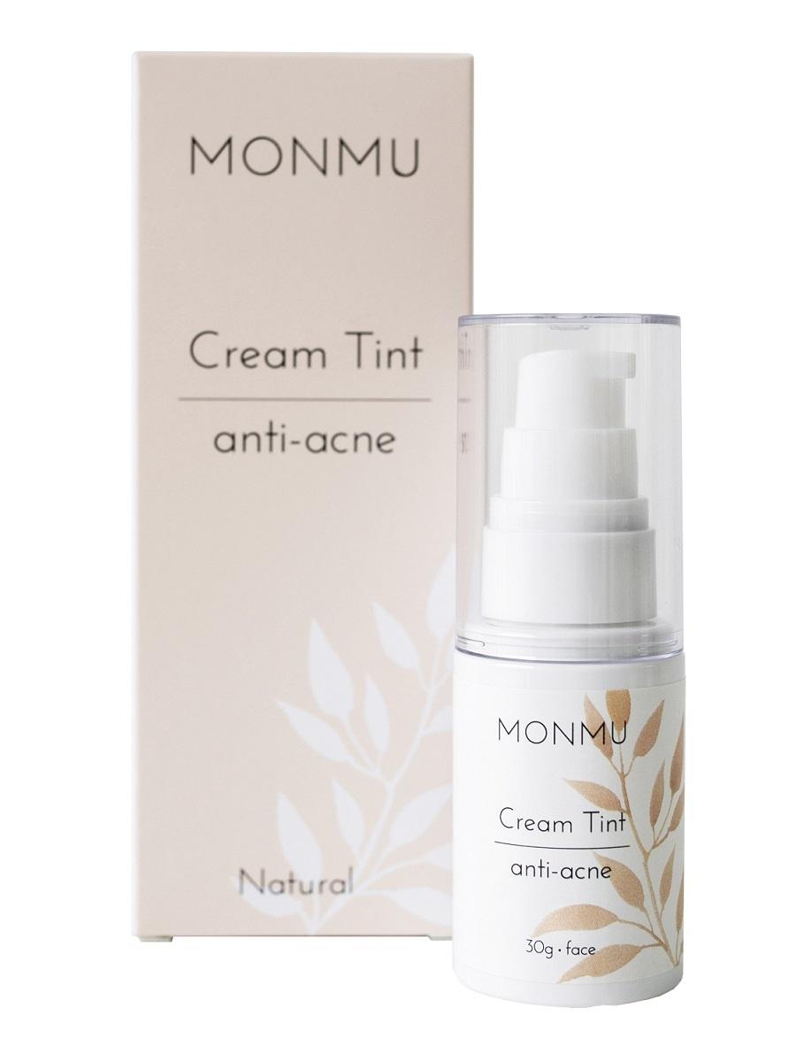 фото Крем тинт с эффектом сияния тон натуральный monmu anti-acne