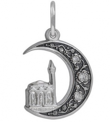 

Подвеска из серебра с фианитом 7401-030 Диамида, 7401-030
