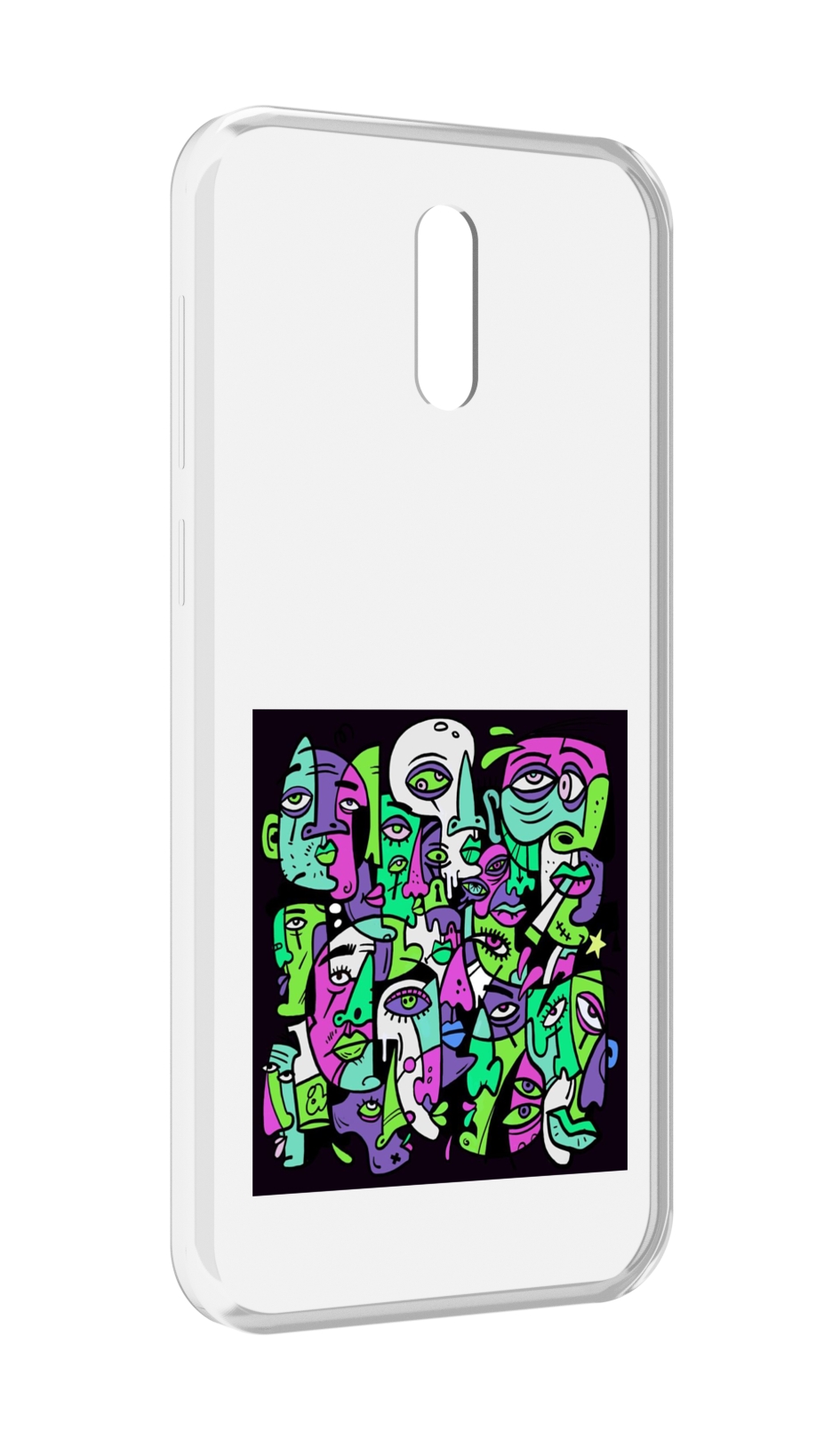 

Чехол MyPads Кривой эфир ATL для Alcatel 3L (2019), Прозрачный, Tocco