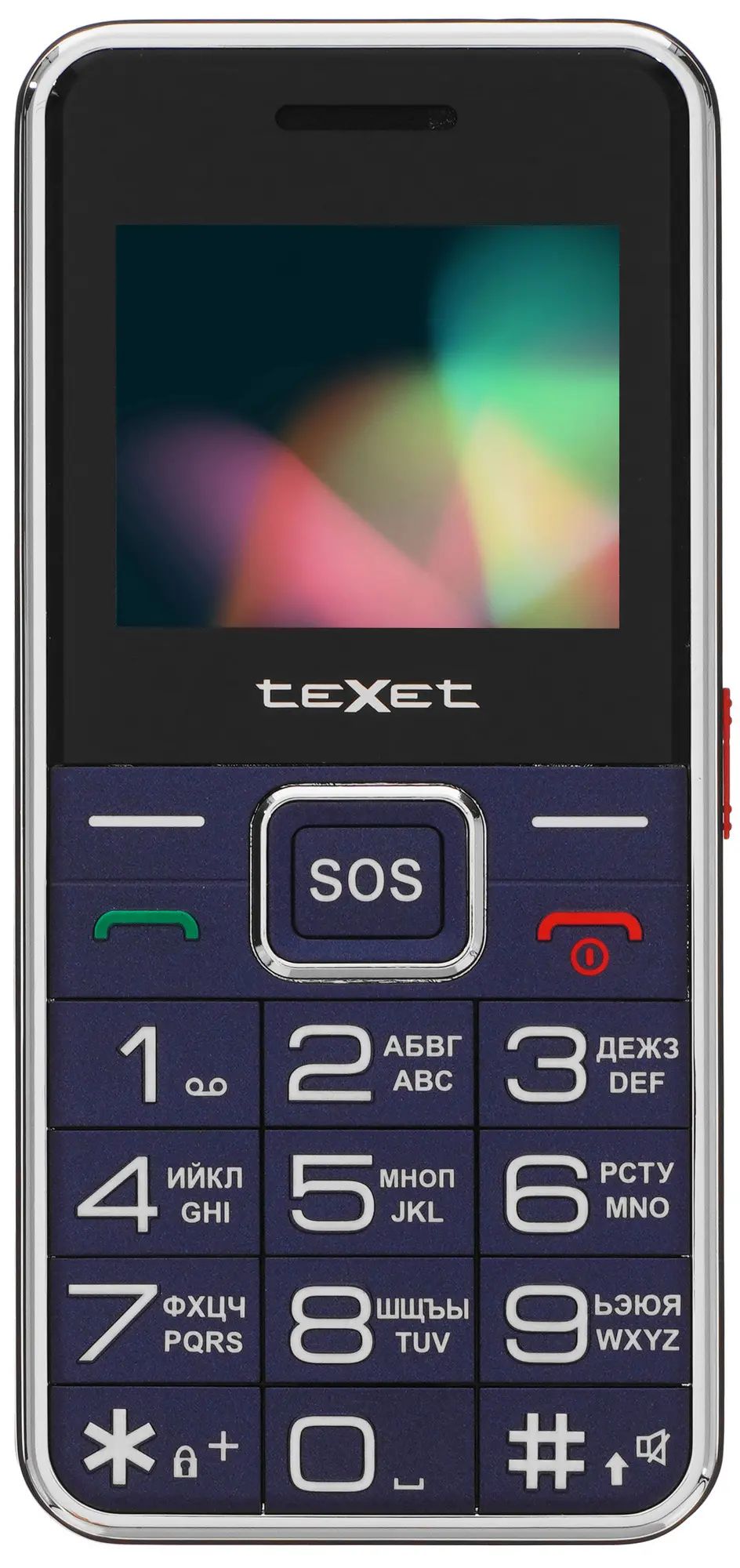 фото Сотовый телефон texet tm-b319 blue